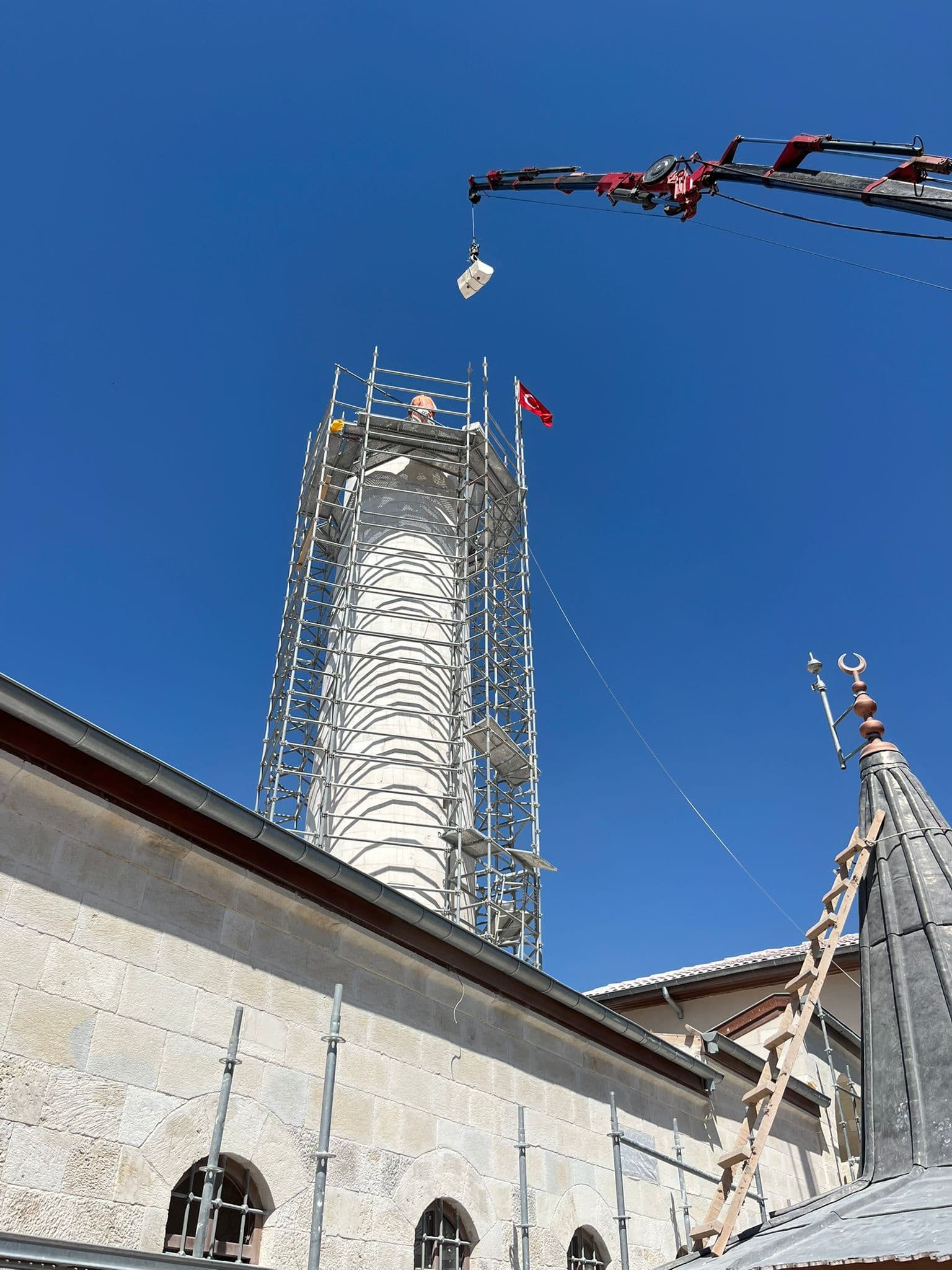 Habibi Neccar Camii minare fotoğrafı 06