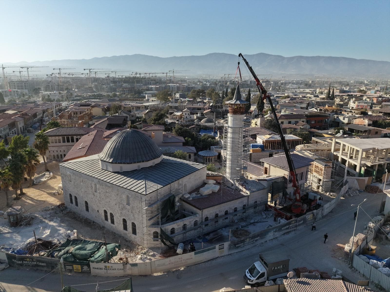 Habibi Neccar Camii minare fotoğrafı 14